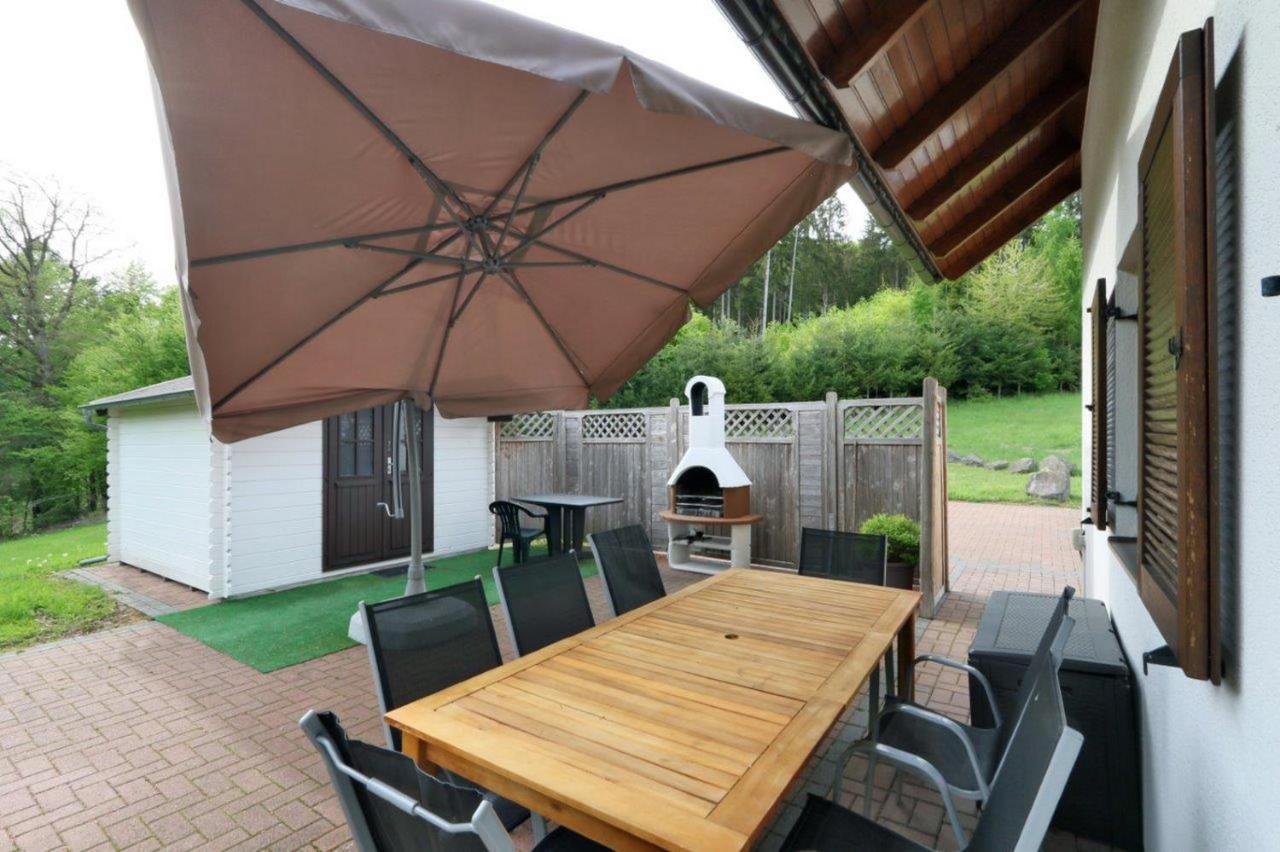Seepark Kirchheim Ferienhaus Bei Anne Mit Sauna Экстерьер фото